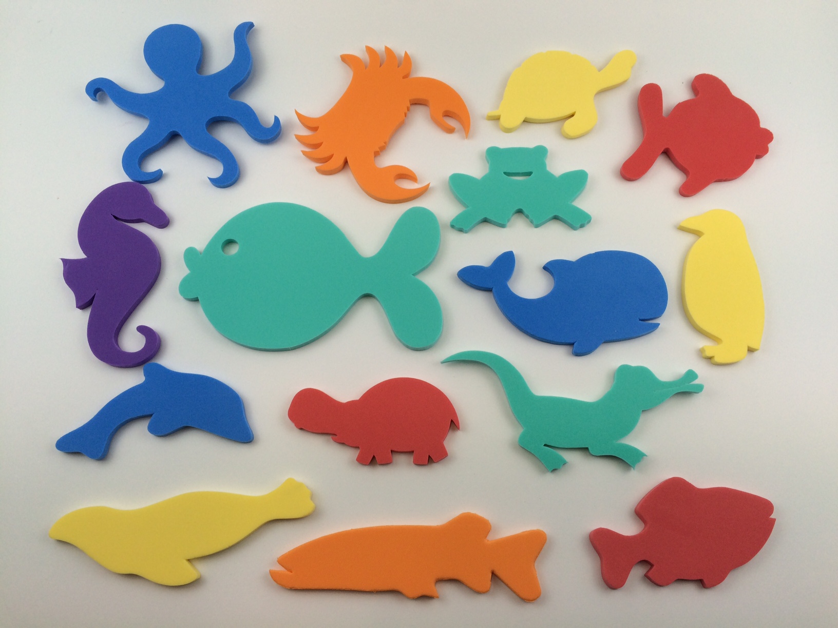 Wasserspielzeug Wasserwelt, ca. 8 mm, 15 Stück