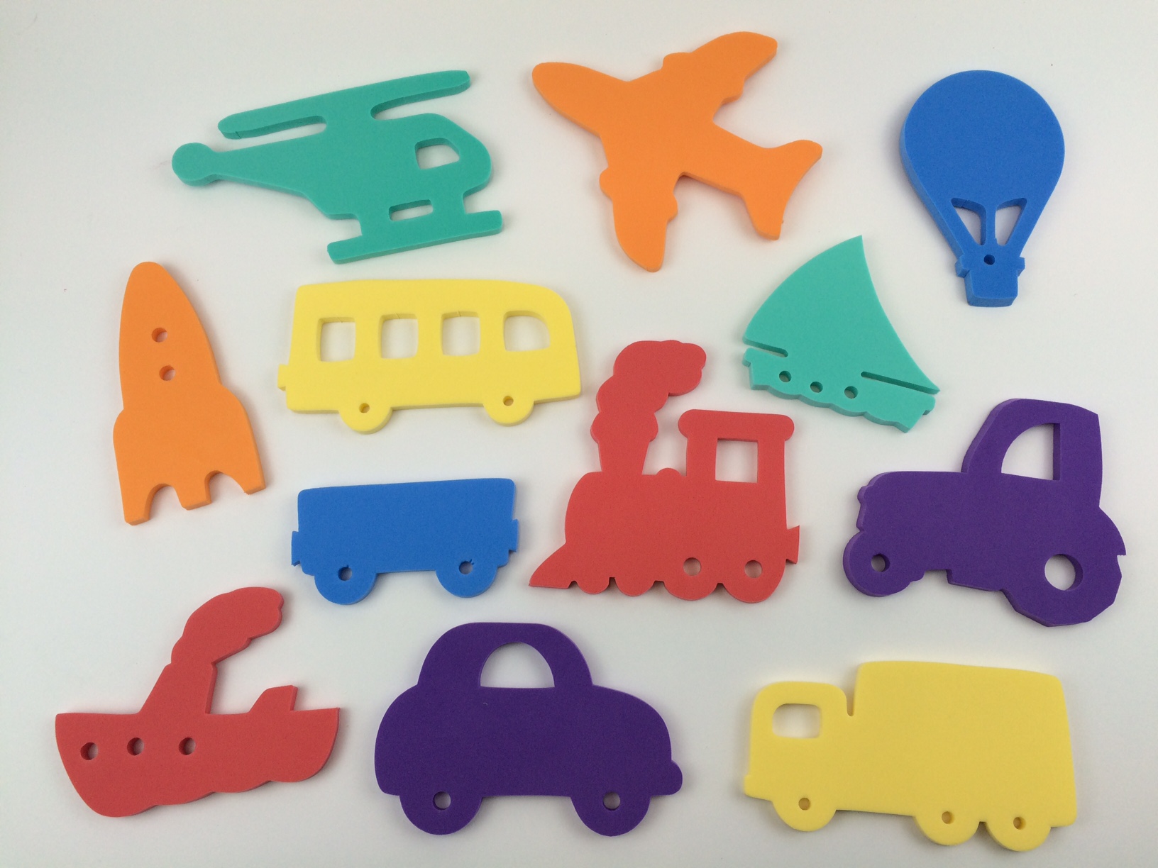 Wasserspielzeug Technikwelt, ca. 8 mm  12 Stück